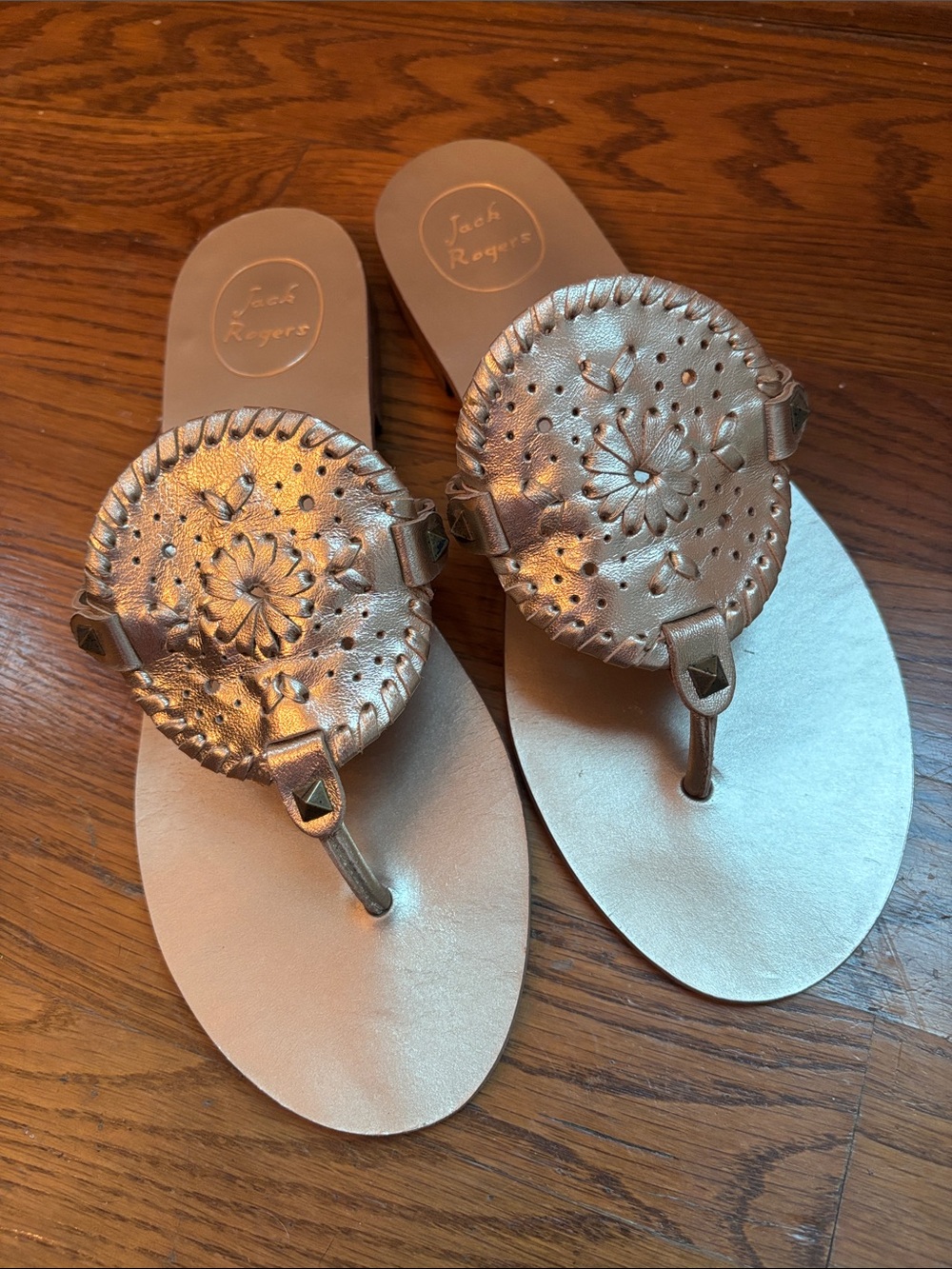Women's Jack Rogers Platinum Georgica Sandals